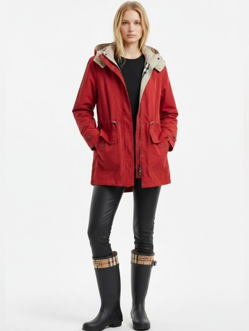 Auth! Burberry Parka Utility Jacket
